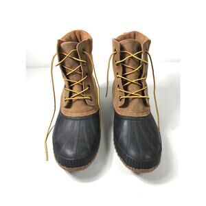 Sorel Men's 12 Waterproof Cheyanne II Lace-Up Cold Weather Duck Boots Winter